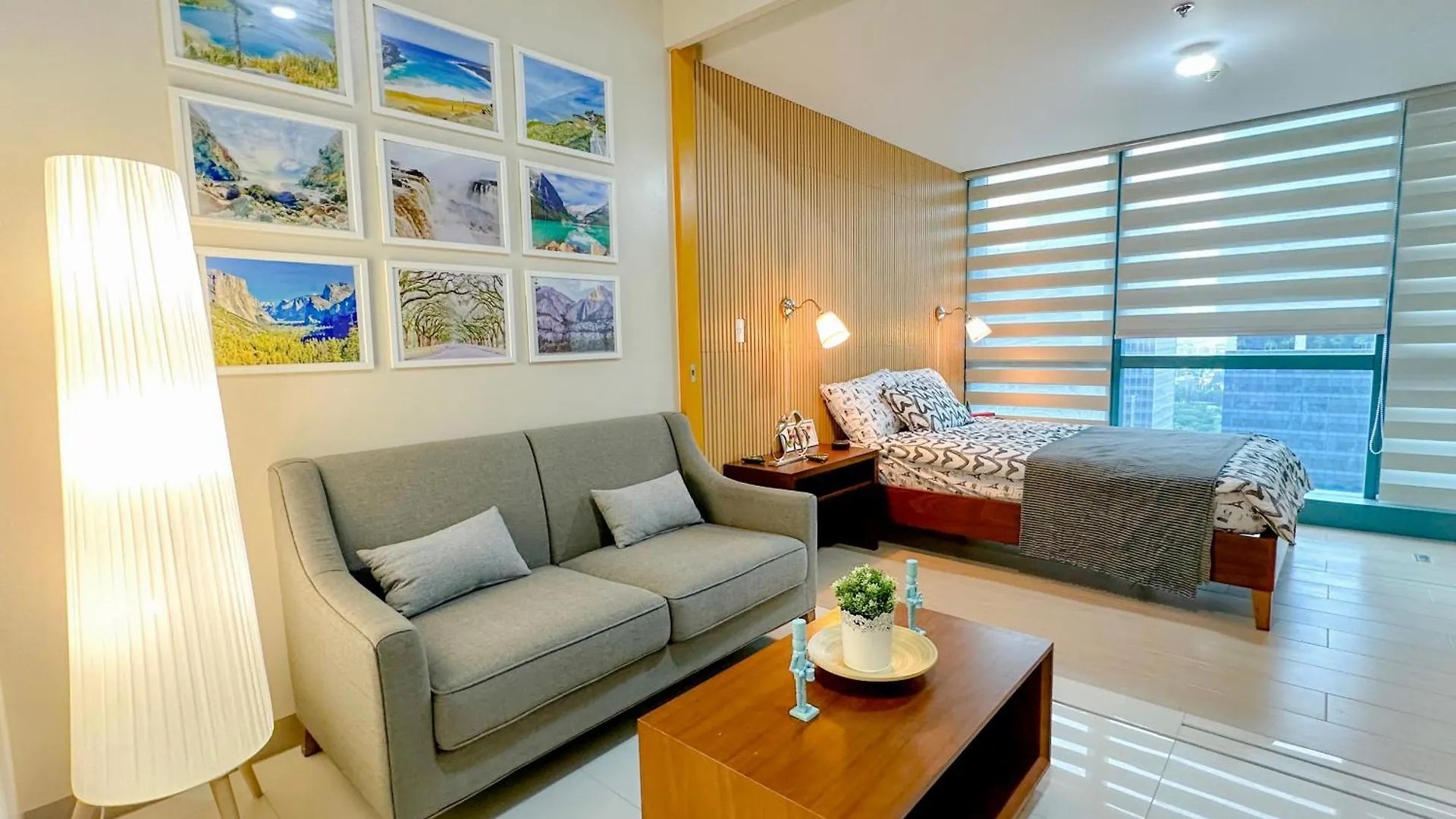 1 Bedroom Uptown Bgc Cozy Condo Netflix 200Mb Wi-Fi Manila Apartment